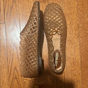 Steve Madden Women's Tan Jelly Loafers